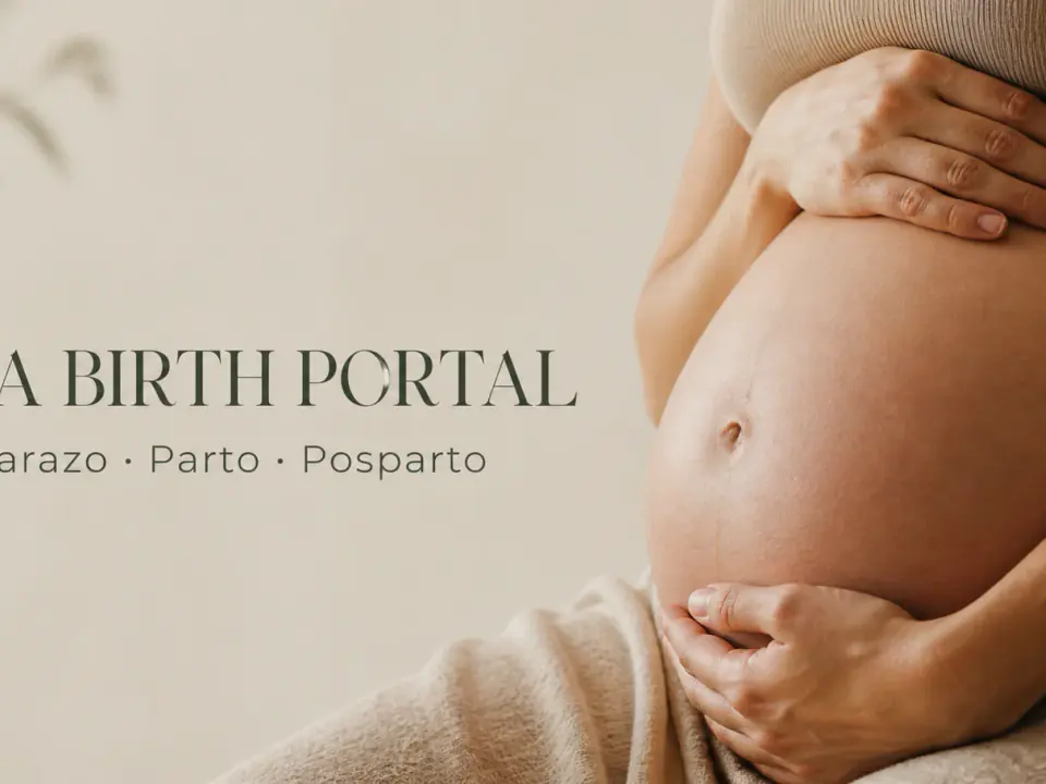 Identidad editorial de Alma Birth Portal